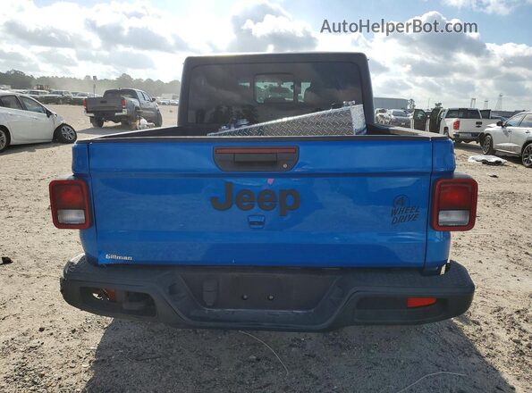 1C6HJTAG2NL108341 2022 JEEP GLADIATOR Blue უკანა ხედი