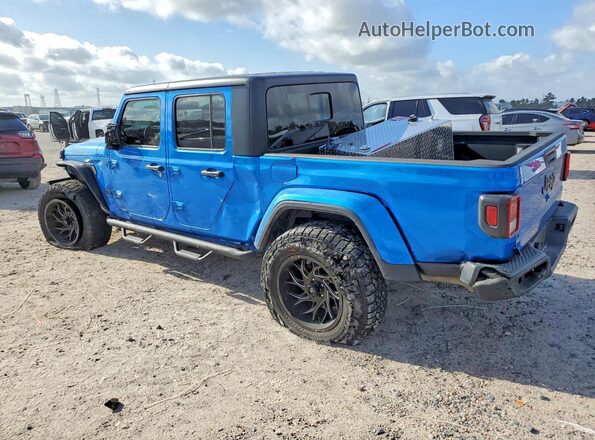 1C6HJTAG2NL108341 2022 JEEP GLADIATOR Blue უკანა მარცხენა