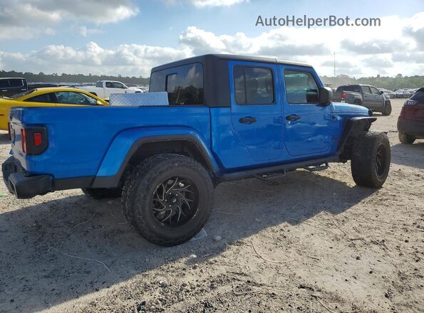 1C6HJTAG2NL108341 2022 JEEP GLADIATOR Blue უკანა მარჯვენა