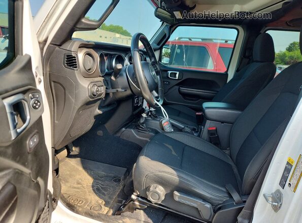 1C6HJTAG4LL170420 2020 JEEP GLADIATOR White Vista interior delantera