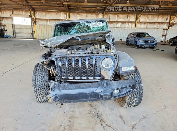 1C6HJTAG4ML612257 2021 JEEP GLADIATOR Gray Դիմացի տեսք