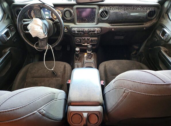 1C6HJTAG4ML612257 2021 JEEP GLADIATOR Gray Առջևի վահանակի տեսք