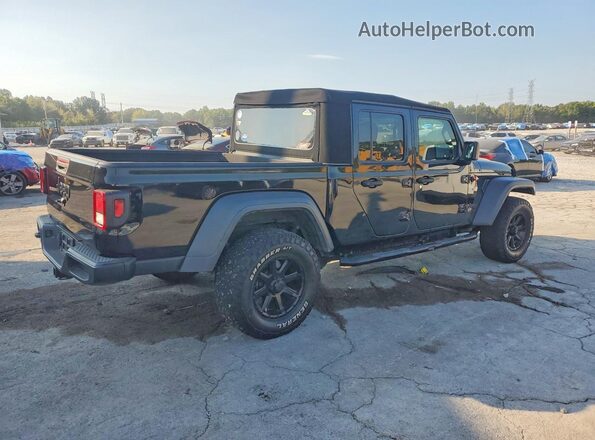 1C6HJTAG8LL107823 2020 JEEP GLADIATOR Black უკანა მარჯვენა