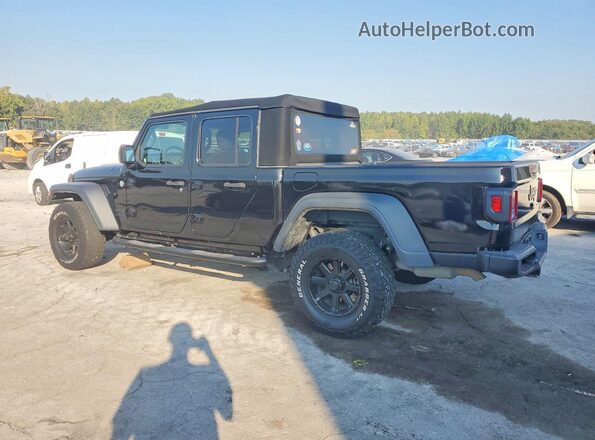 1C6HJTAG8LL107823 2020 JEEP GLADIATOR Black უკანა მარცხენა