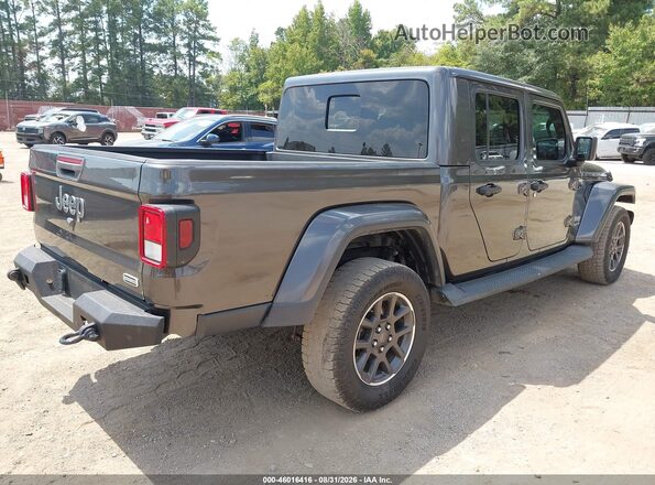 1C6HJTFG2ML511954 2021 JEEP GLADIATOR Gray Trasero derecho