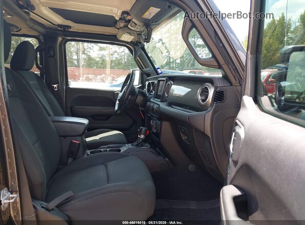 1C6HJTFG2ML511954 2021 JEEP GLADIATOR Gray Vista interior delantera