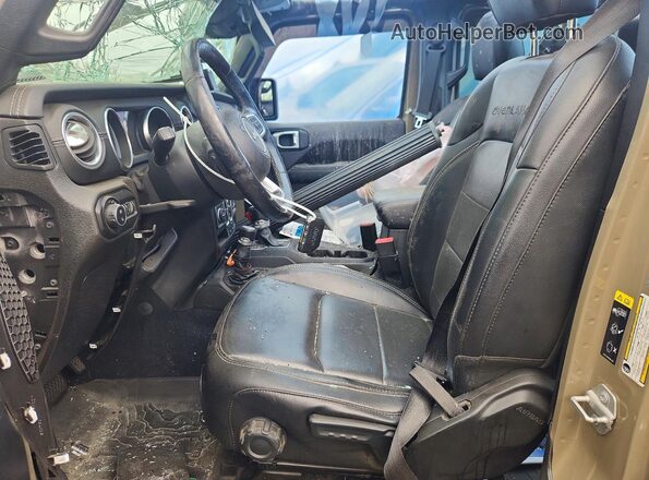 1C6HJTFG3LL191400 2020 JEEP GLADIATOR Tan Vista interior delantera