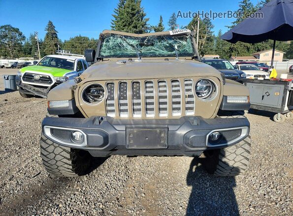1C6HJTFG3LL191400 2020 JEEP GLADIATOR Tan Vista frontal