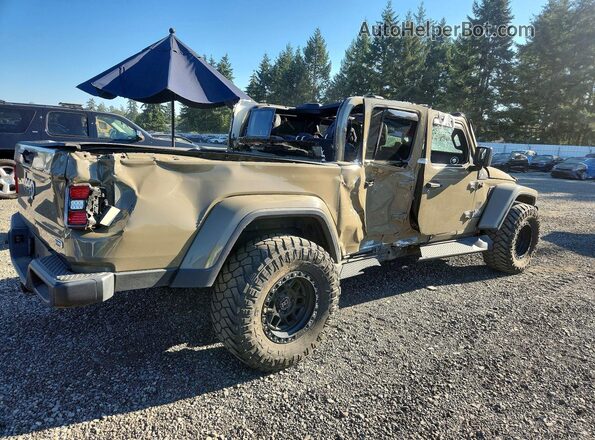 1C6HJTFG3LL191400 2020 JEEP GLADIATOR Tan Trasero derecho