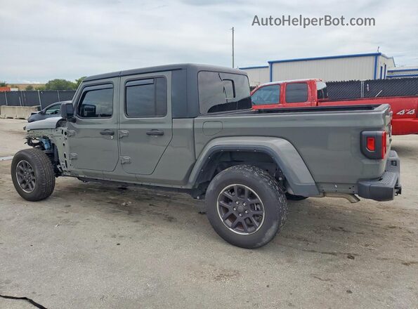 1C6HJTFGXPL522155 2023 JEEP GLADIATOR Gray Հետևի ձախ