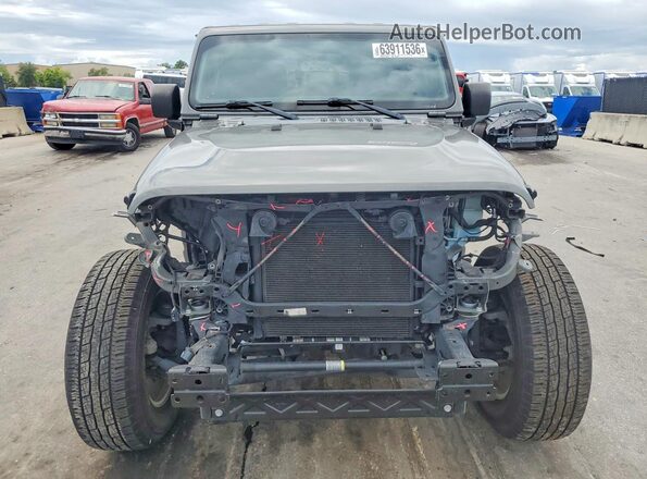 1C6HJTFGXPL522155 2023 JEEP GLADIATOR Gray Դիմացի տեսք