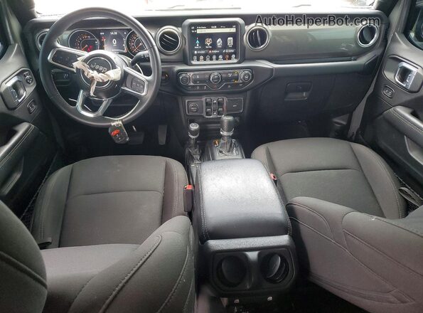 1C6HJTFGXPL522155 2023 JEEP GLADIATOR Gray Առջևի վահանակի տեսք