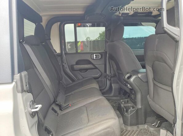 1C6HJTFGXPL522155 2023 JEEP GLADIATOR Gray Հետևի նստատեղերի տեսք
