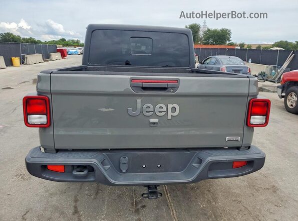1C6HJTFGXPL522155 2023 JEEP GLADIATOR Gray Հետևի տեսք