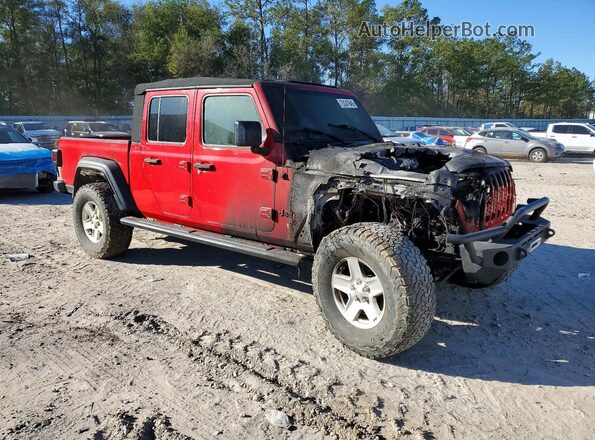 1C6JJTAG3LL129391 2020 JEEP GLADIATOR Red Передня права чверть