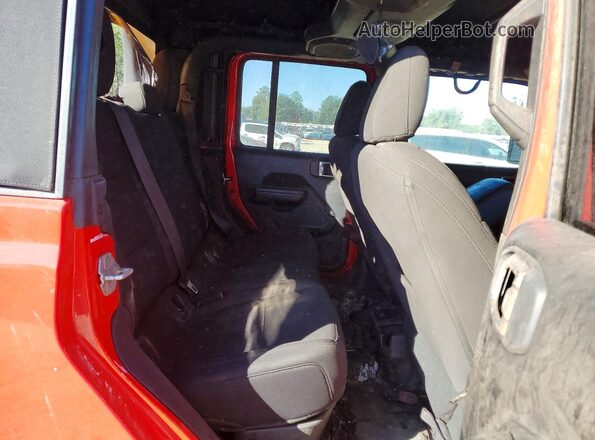 1C6JJTAG3LL129391 2020 JEEP GLADIATOR Red Вид задніх сидінь