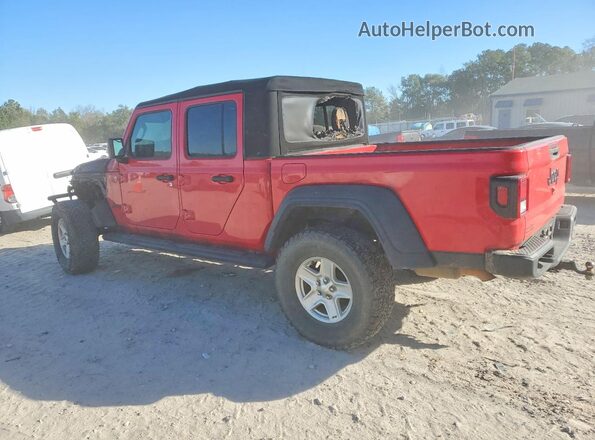1C6JJTAG3LL129391 2020 JEEP GLADIATOR Red Задня ліва чверть
