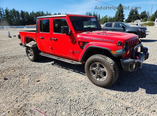 1C6JJTBG2LL105114 2020 JEEP GLADIATOR Red Delantero derecho