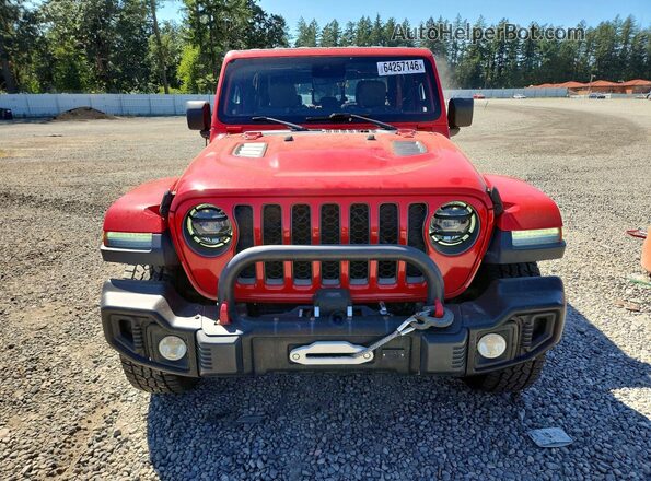 1C6JJTBG2LL105114 2020 JEEP GLADIATOR Red Vista frontal
