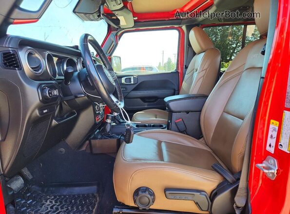 1C6JJTBG2LL105114 2020 JEEP GLADIATOR Red Vista interior delantera