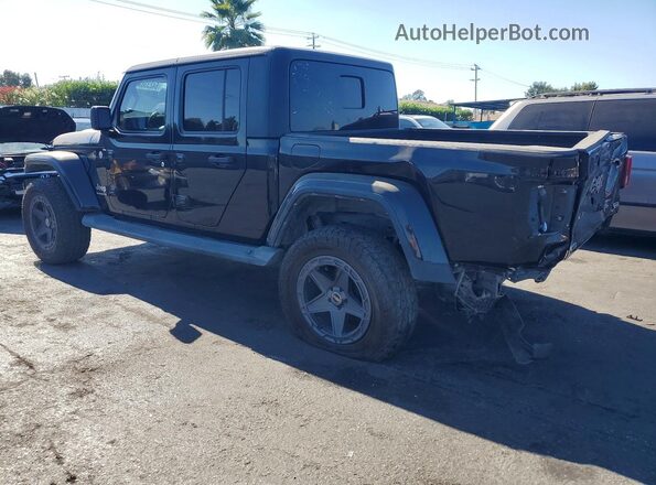 1C6JJTFM3ML607471 2021 JEEP GLADIATOR Black Tył lewy