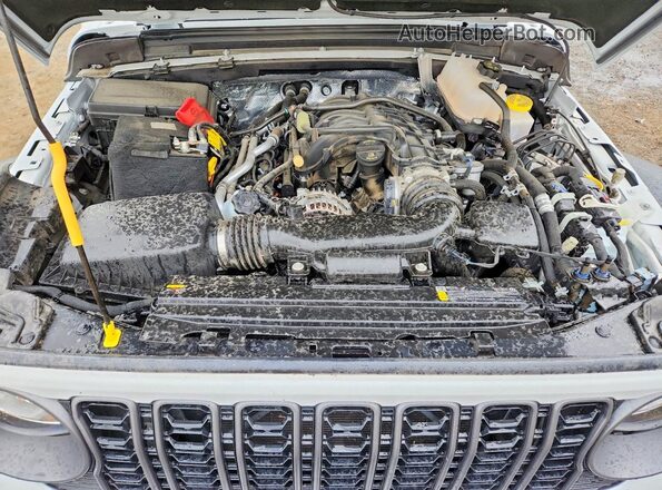 1C6PJTAG2TL158472 2026 JEEP GLADIATOR White Widok wnętrza z tyłu