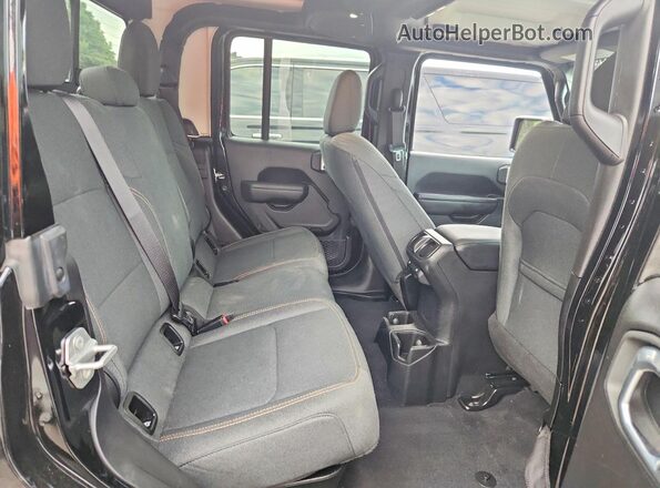 1C6PJTAG9SL504029 2025 JEEP GLADIATOR Black Вид задніх сидінь
