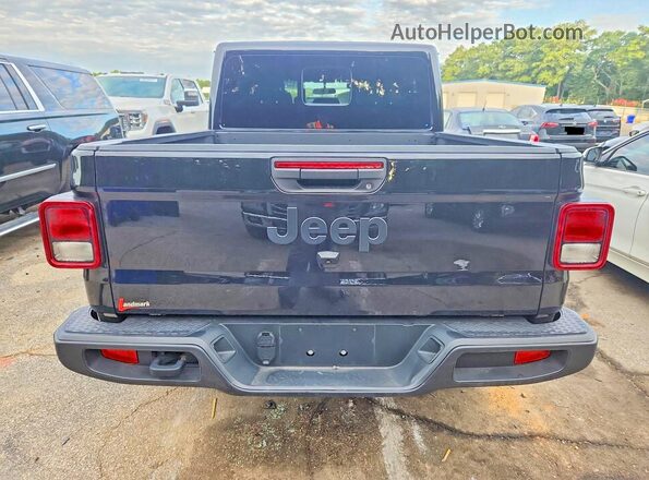 1C6PJTAG9SL504029 2025 JEEP GLADIATOR Black Вид ззаду
