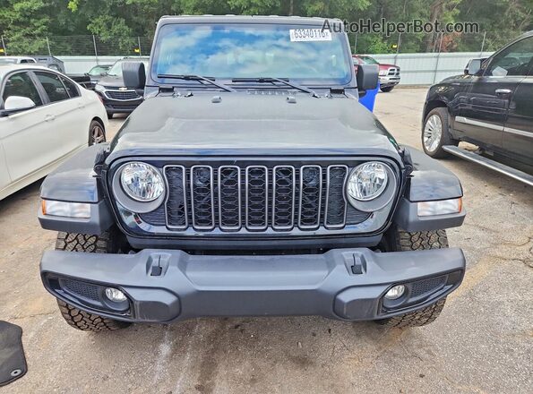 1C6PJTAG9SL504029 2025 JEEP GLADIATOR Black Вид спереду