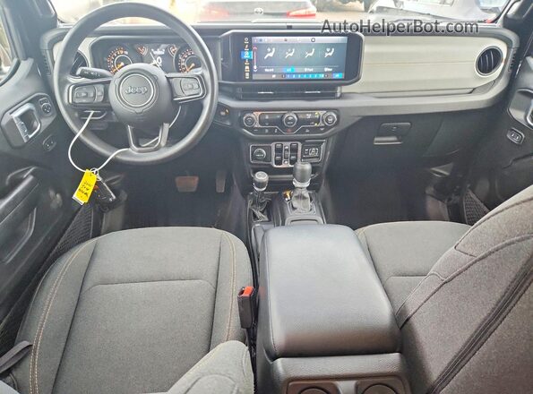 1C6PJTAG9SL504029 2025 JEEP GLADIATOR Black Вид панелі приладів