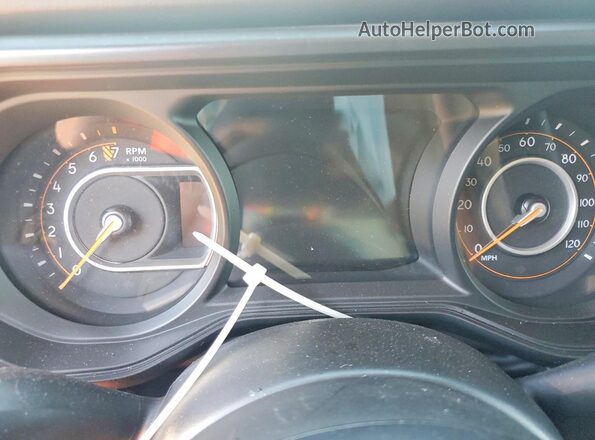 1C6RJTEG3TL154708 2026 JEEP GLADIATOR Серый Вид щитка приборов