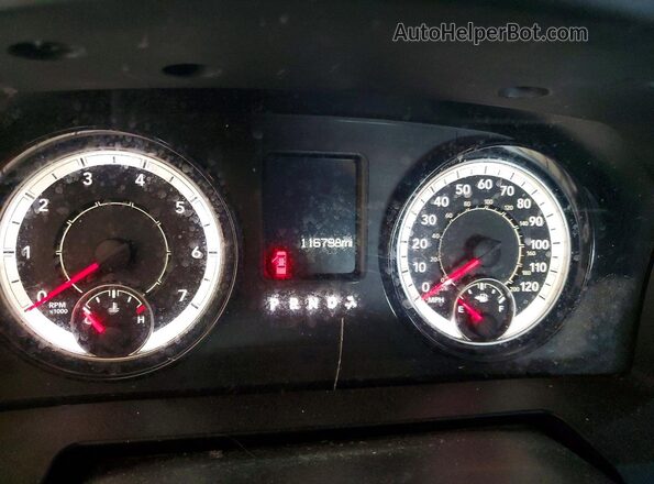 1C6RR6FG8KS521292 2019 RAM 1500 Серый Вид щитка приборов