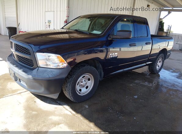 1C6RR6FGXHS833266 2017 RAM 1500 Синий Передняя левая четверть