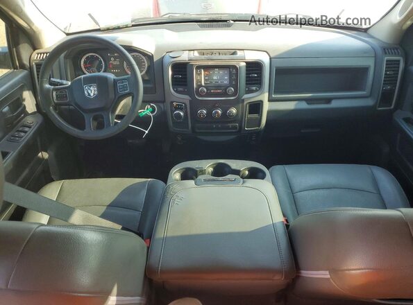 1C6RR6FT3GS376070 2016 RAM 1500 Silver Առջևի վահանակի տեսք