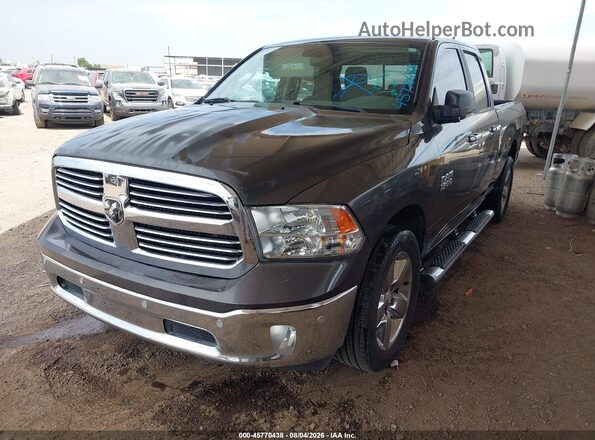1C6RR6GG2JS249190 2018 RAM 1500 Gray Vista tres cuartos delantera izquierda