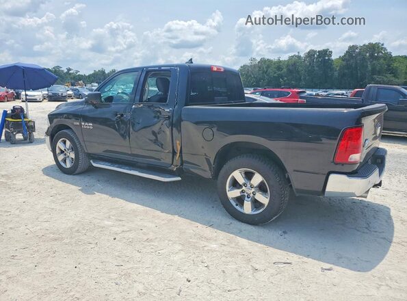 1C6RR6GT1JS126879 2018 RAM 1500 Черный Задняя левая четверть