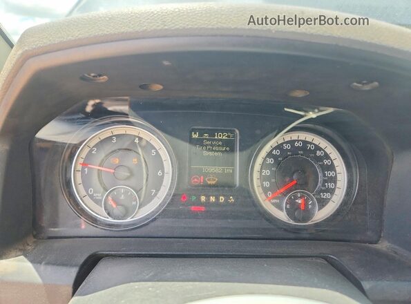 1C6RR6KG2GS395136 2016 RAM 1500 Blue Widok zestawu wskaźników