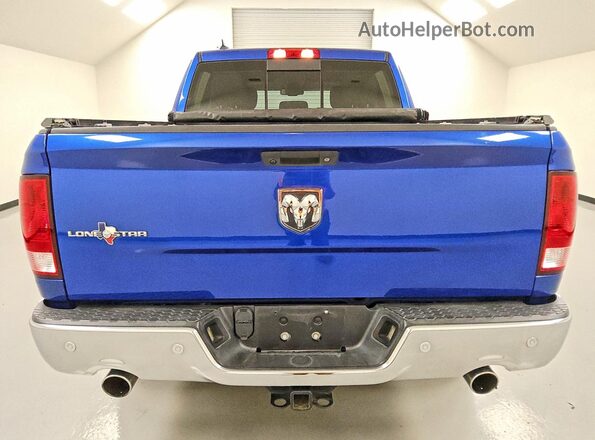 1C6RR6LT0JS334130 2018 RAM 1500 Blue Vista trasera