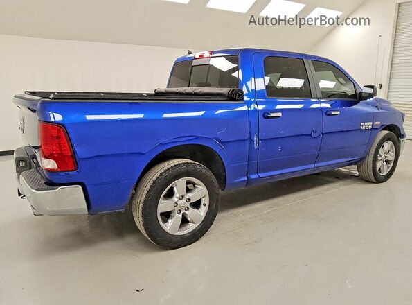1C6RR6LT0JS334130 2018 RAM 1500 Blue Trasero derecho