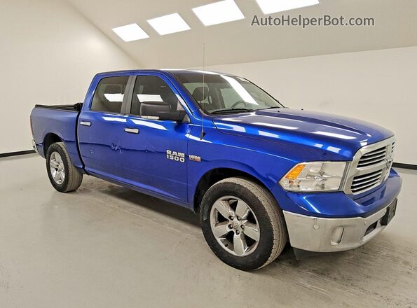 1C6RR6LT0JS334130 2018 RAM 1500 Blue Delantero derecho
