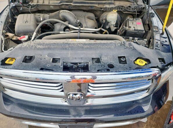 1C6RR6LT2GS159243 2016 RAM 1500 Black Rear interior view