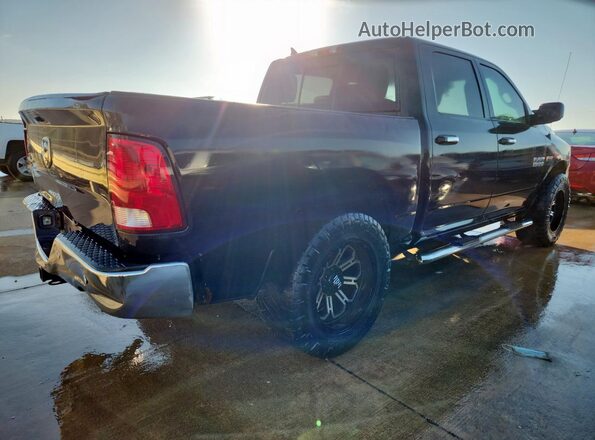 1C6RR6LT2GS159243 2016 RAM 1500 Black Rear right
