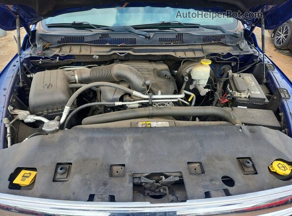 1C6RR6LTXHS622652 2017 RAM 1500 Blue უკანა სალონის ხედი