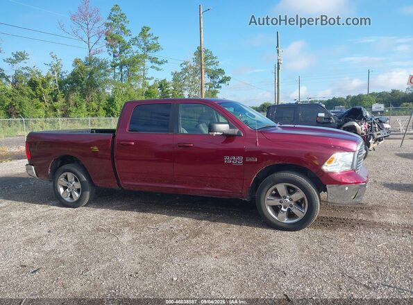 1C6RR6TT4KS683499 2019 RAM 1500 CLASSIC Burgundy Vista interior trasera
