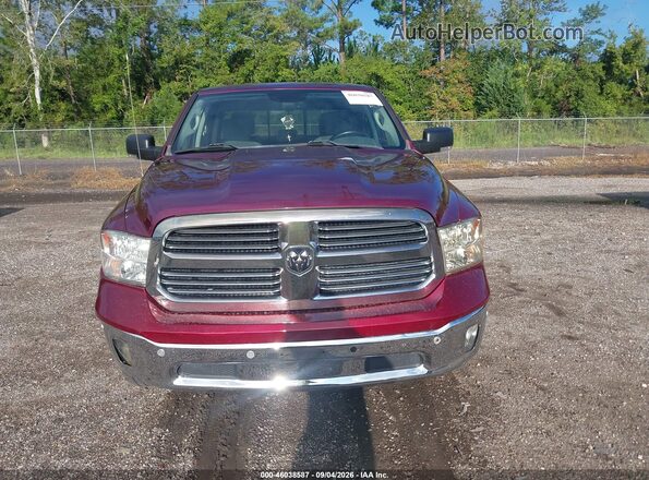 1C6RR6TT4KS683499 2019 RAM 1500 CLASSIC Burgundy Vista del cuadro de instrumentos