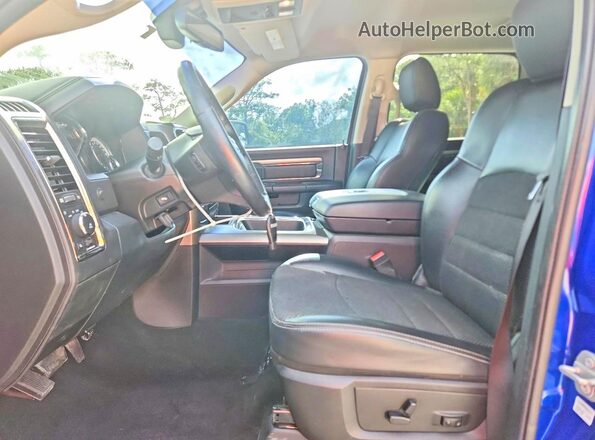 1C6RR6UTXGS284392 2016 RAM 1500 Blue Front view