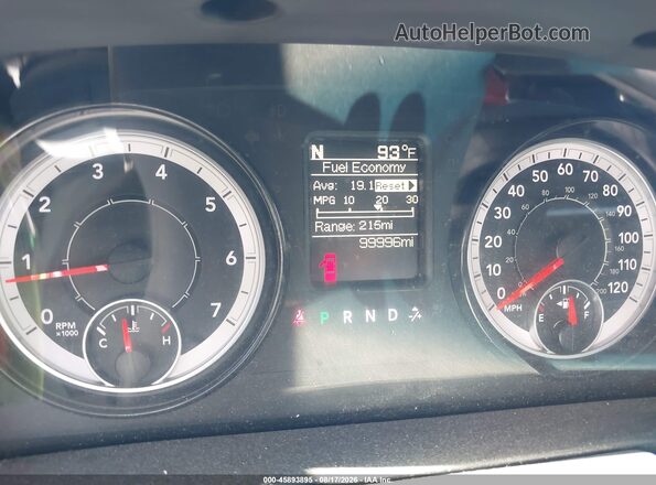 1C6RR7FG4KS645498 2019 RAM 1500 CLASSIC White უკანა სავარძლების ხედი