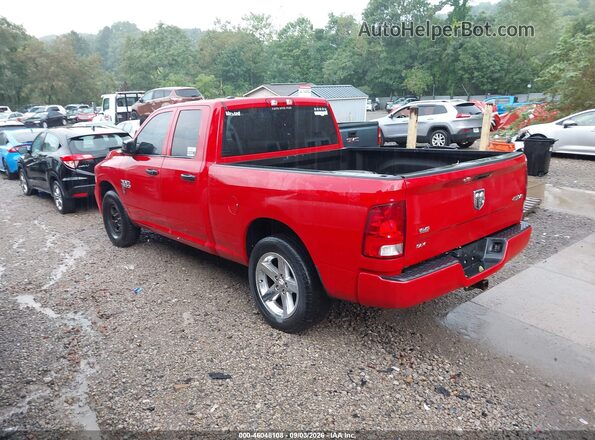 1C6RR7FG5JS264323 2018 RAM 1500 Red უკანა მარცხენა