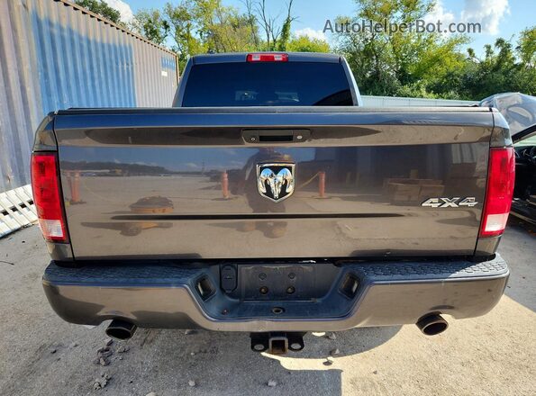 1C6RR7FT2GS130892 2016 RAM 1500 Black Widok z tyłu