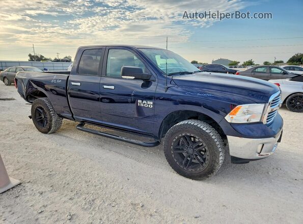 1C6RR7GG1JS311779 2018 RAM 1500 Blue Przód prawy